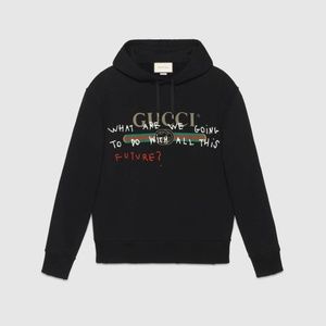 Gucci Coco Capitán logo hoodie